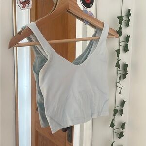 Womens light blue align tank Lululemon